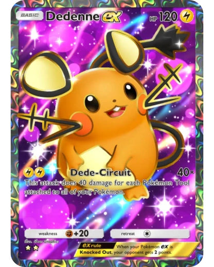 [ESP | ENG | 中文] ⭐️⭐️ 2 Star - Dedenne ex Full Art | Pokémon TCG Pocket Trading.