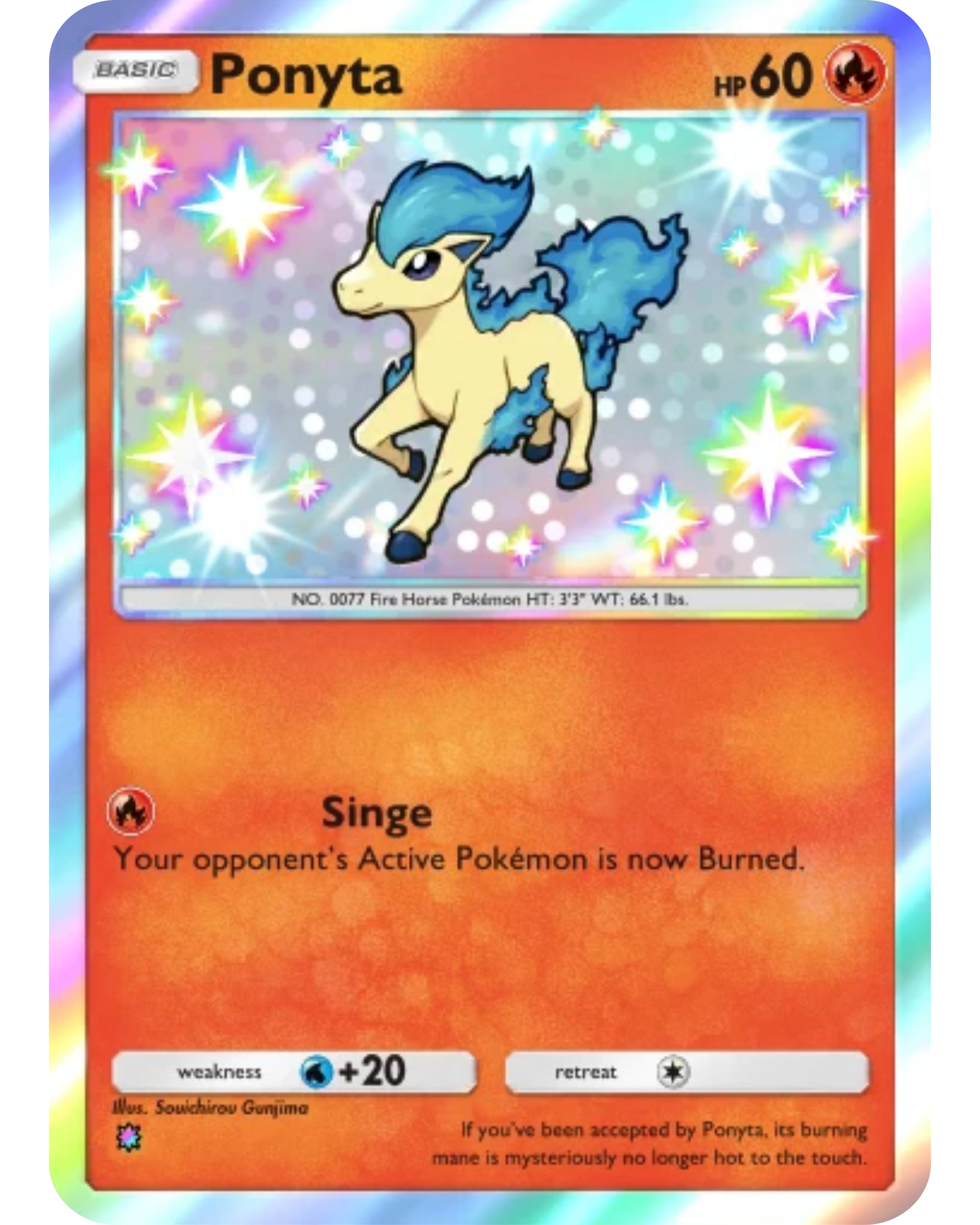[ESP | ENG | 中文] ⭐️ 1 Star Shiny - Ponyta  Pokémon TCG Pocket Trading.