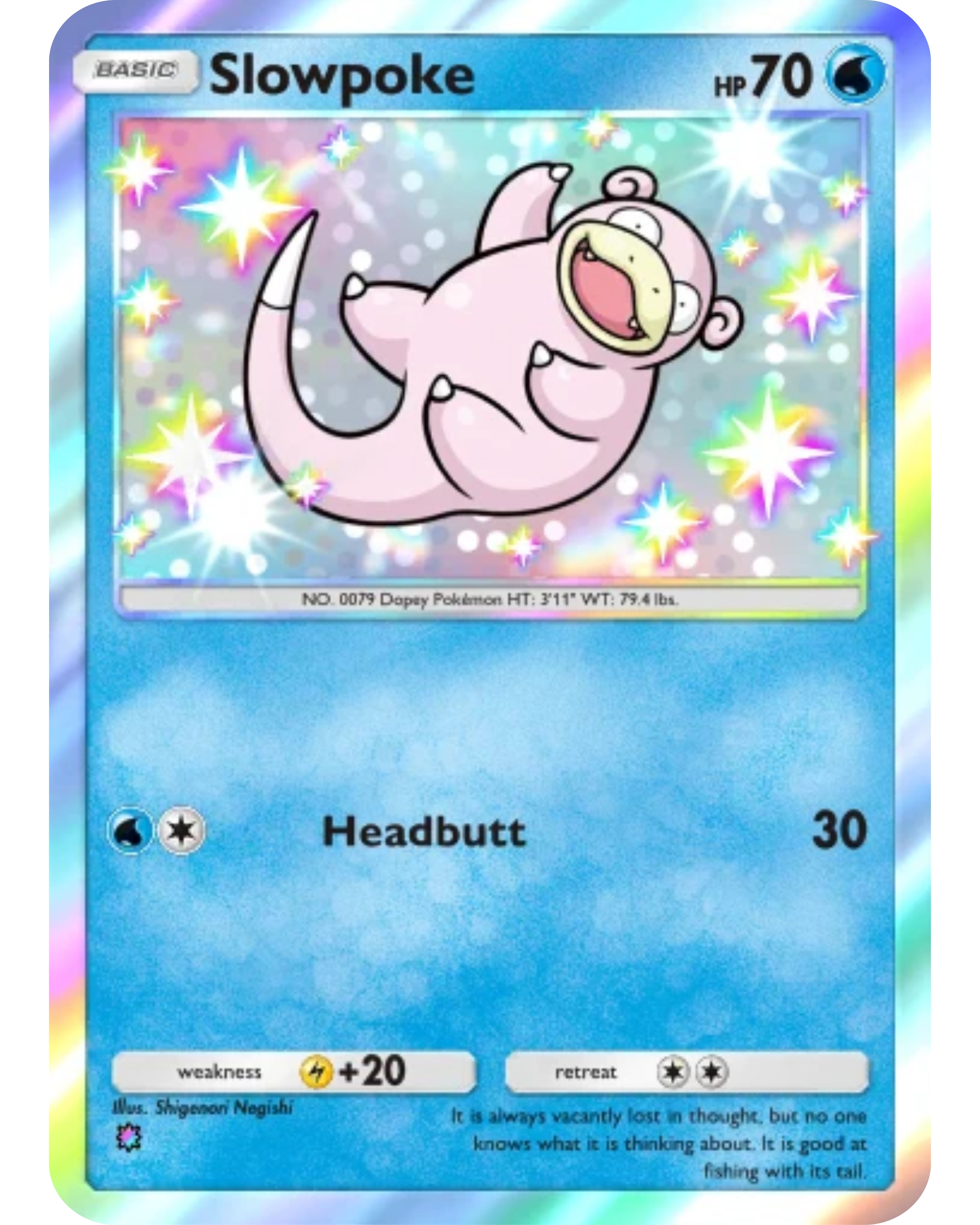 [ESP | ENG | 中文] ⭐️ 1 Star Shiny - Slowpoke Pokémon TCG Pocket Trading.