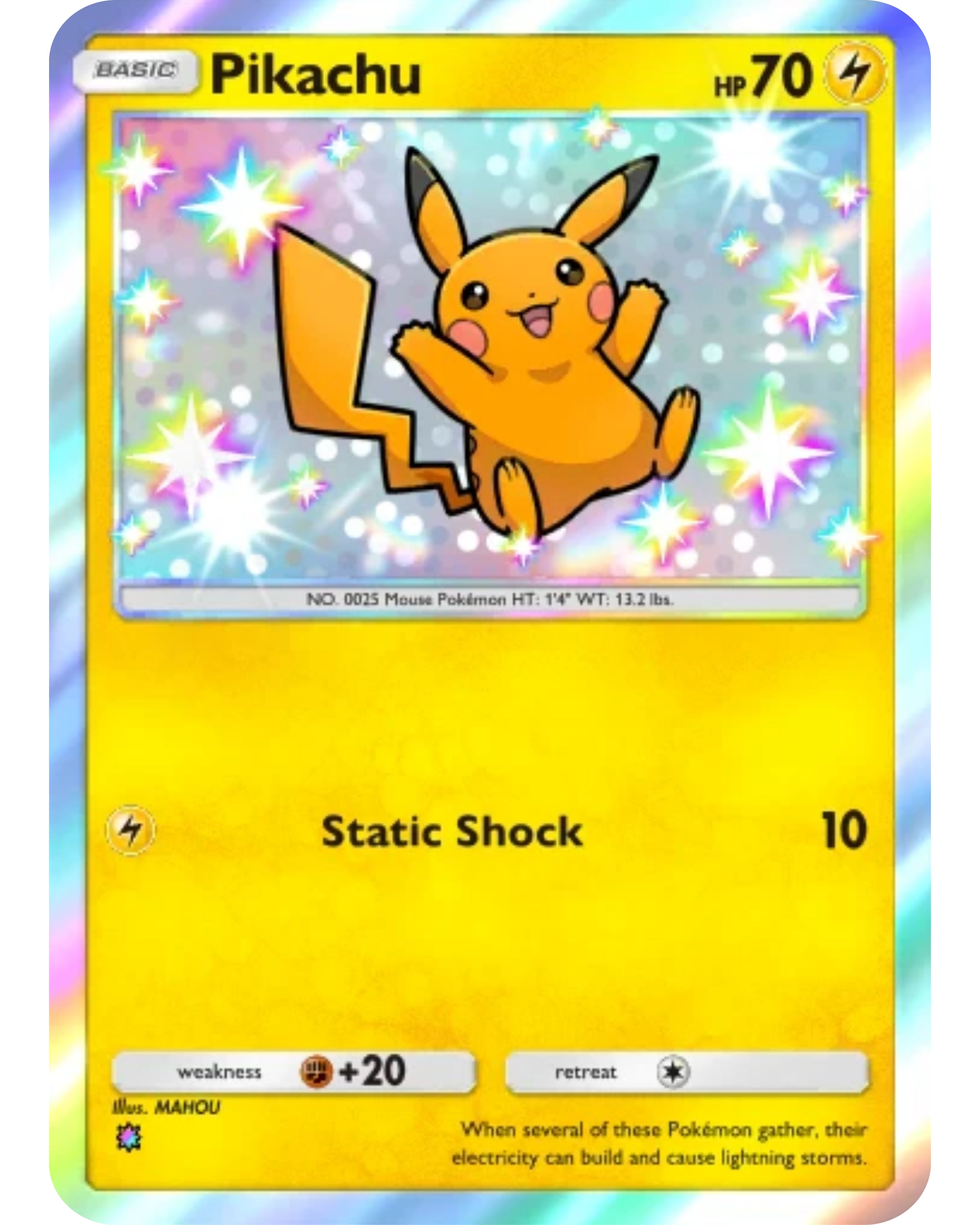 [ESP | ENG | 中文] ⭐️ 1 Star Shiny - Pikachu Pokémon TCG Pocket Trading.