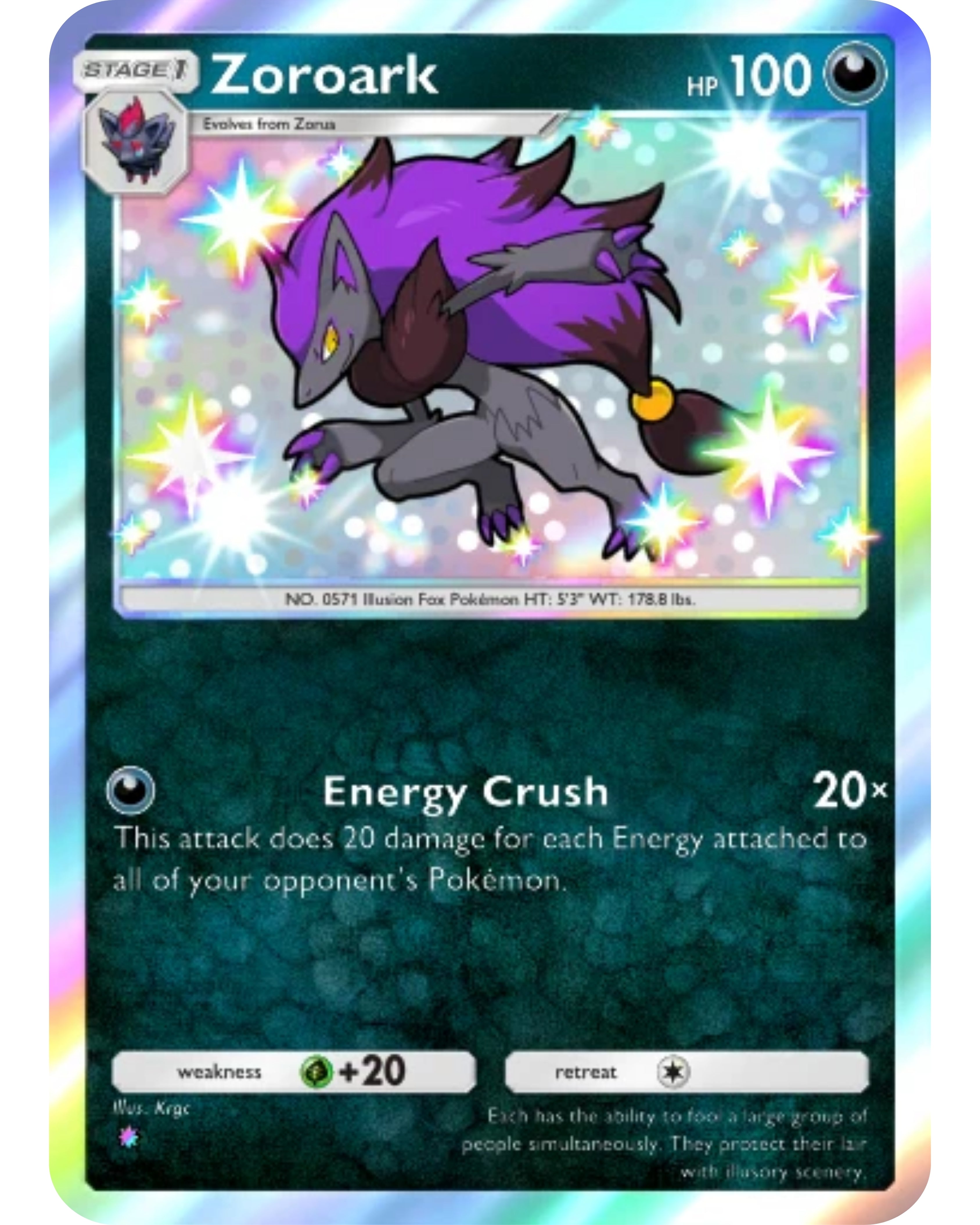 [ESP | ENG | 中文] ⭐️ 1 Star Shiny - Zoroark Pokémon TCG Pocket Trading.