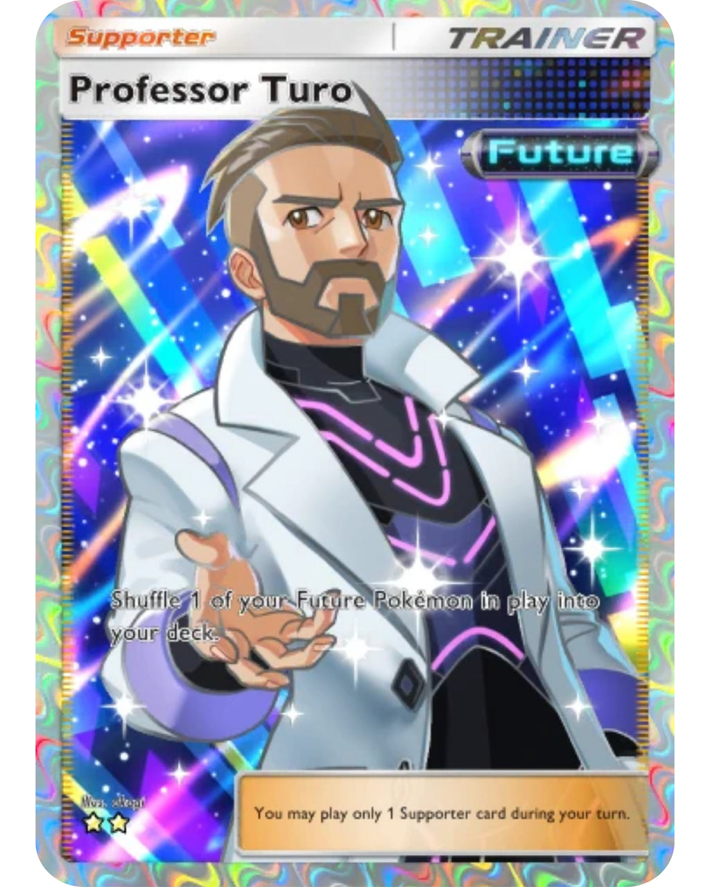 [ESP | ENG | 中文] ⭐️⭐️ Full Art 2- Professor Turo | Pokémon TCG Pocket Trading