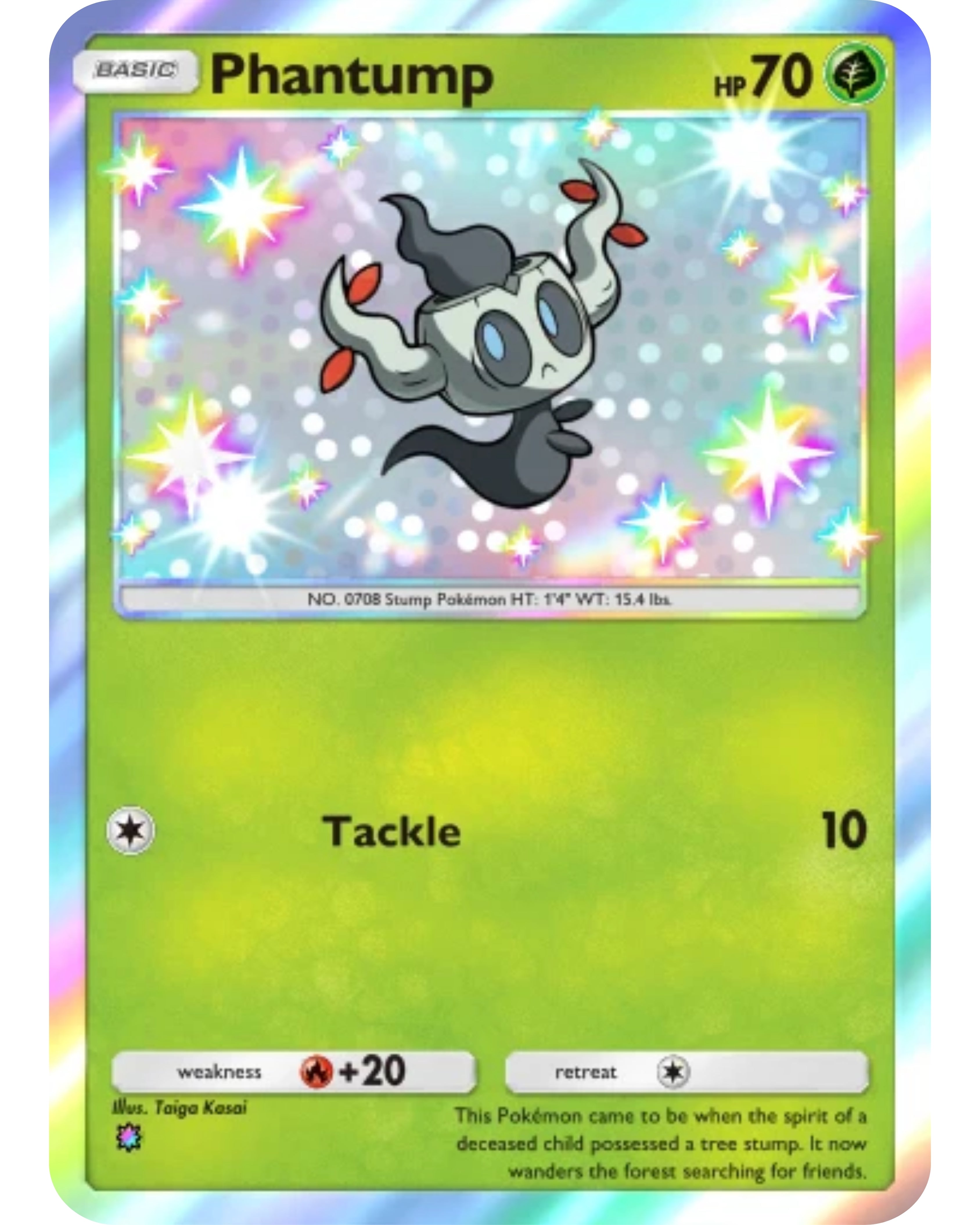 [ESP | ENG | 中文] ⭐️ 1 Star Shiny - Phantump| Pokémon TCG Pocket Trading.