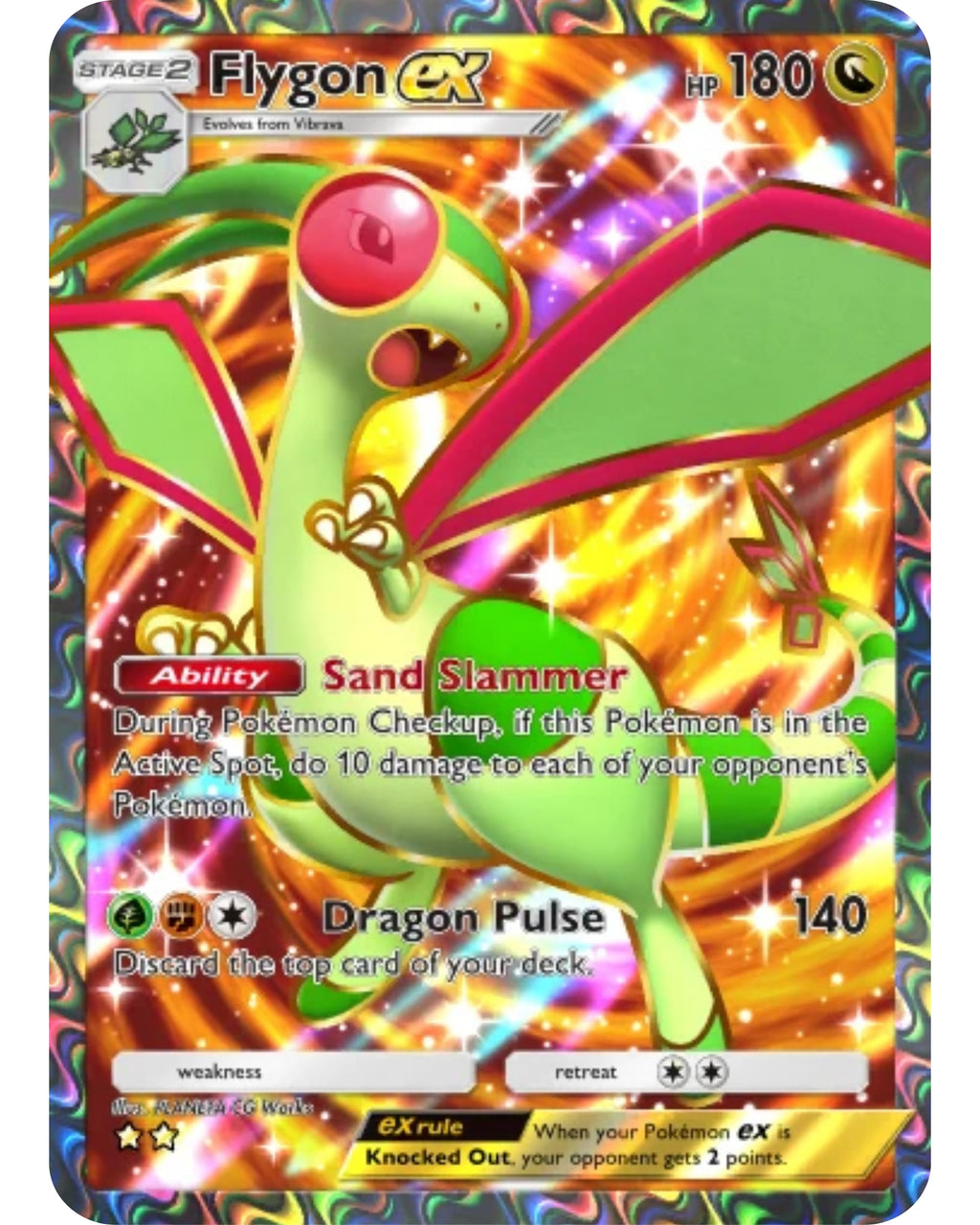 [ESP | ENG | 中文] ⭐️⭐️ Full Art 2-Star Flygon Ex| Pokémon TCG Pocket Trading