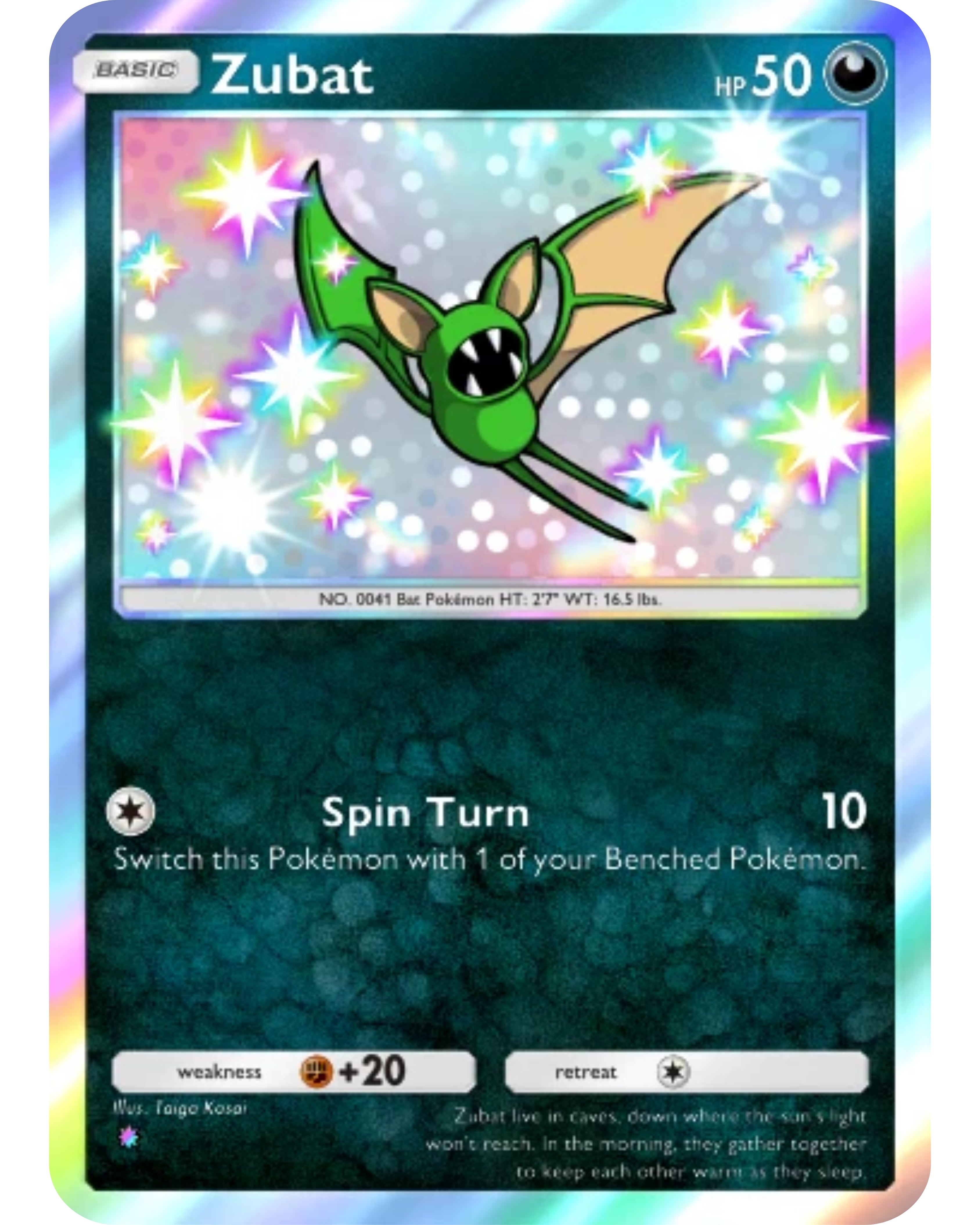 [ESP | ENG | 中文] ⭐️ 1 Star Shiny - Zubat | Pokémon TCG Pocket Trading.