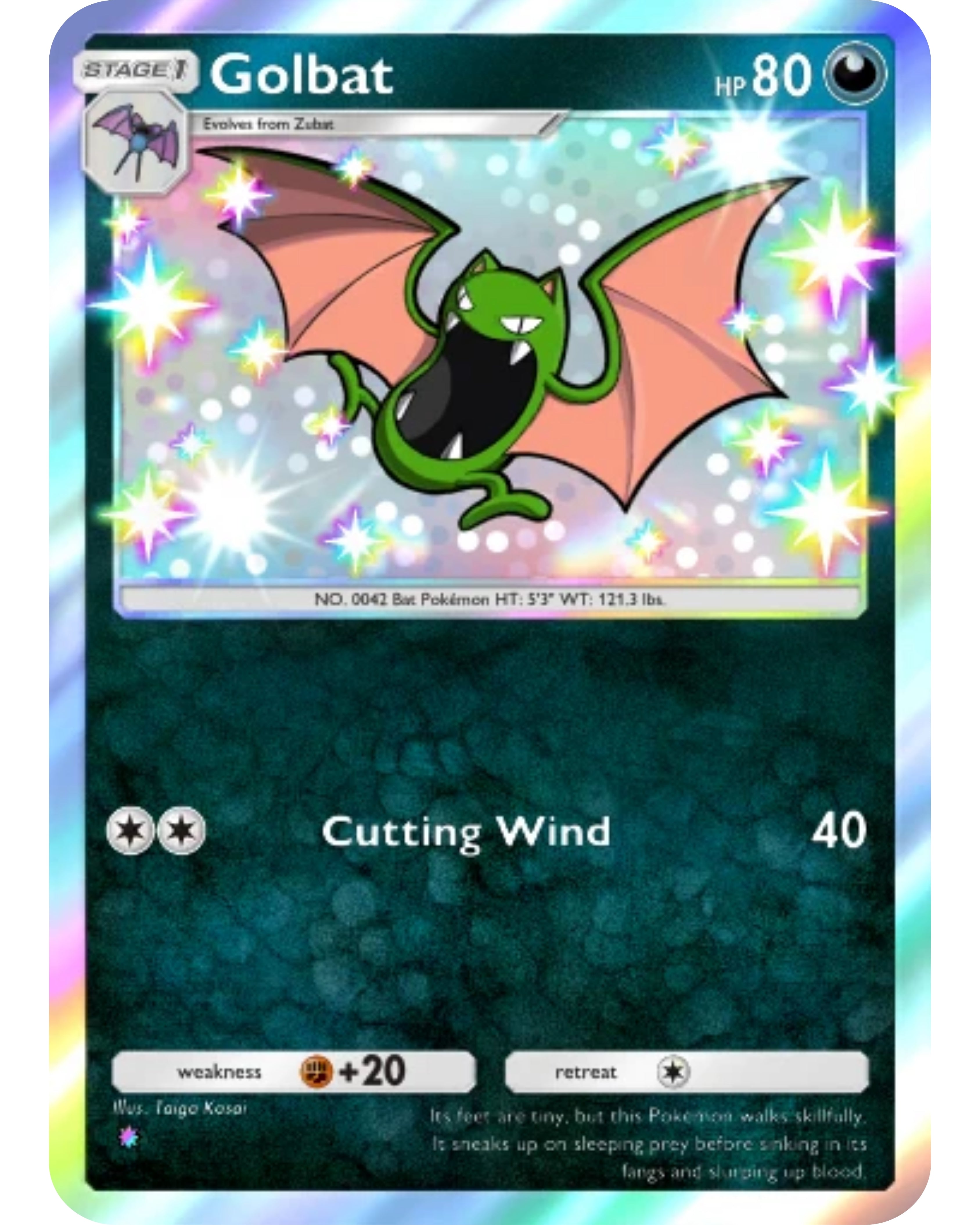 [ESP | ENG | 中文] ⭐️ 1 Star Shiny - Golbat | Pokémon TCG Pocket Trading.