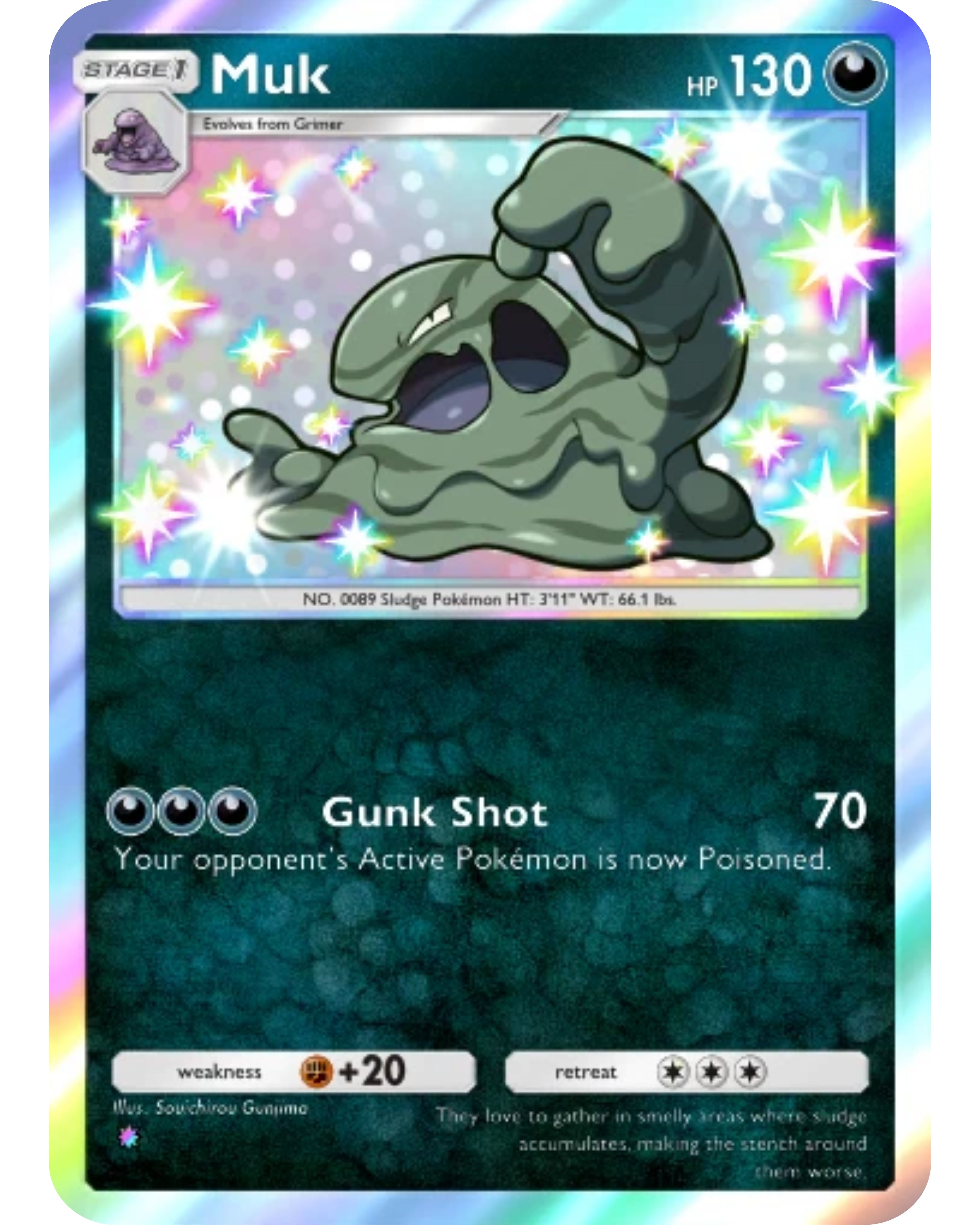 [ESP | ENG | 中文] ⭐️ 1 Star Shiny - Muk | Pokémon TCG Pocket Trading.