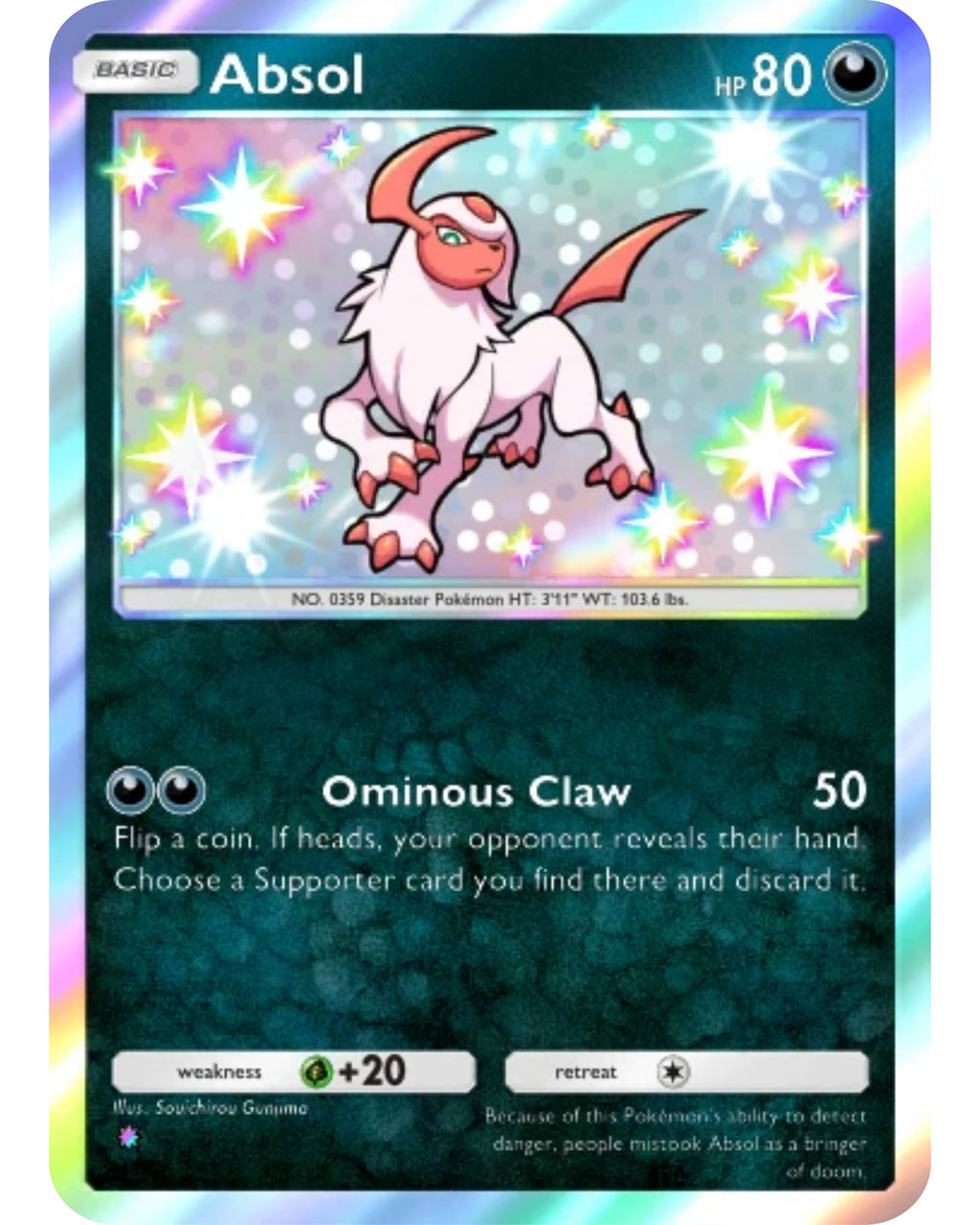 [ESP | ENG | 中文] ⭐️ 1 Star Shiny - Absol | Pokémon TCG Pocket Trading.