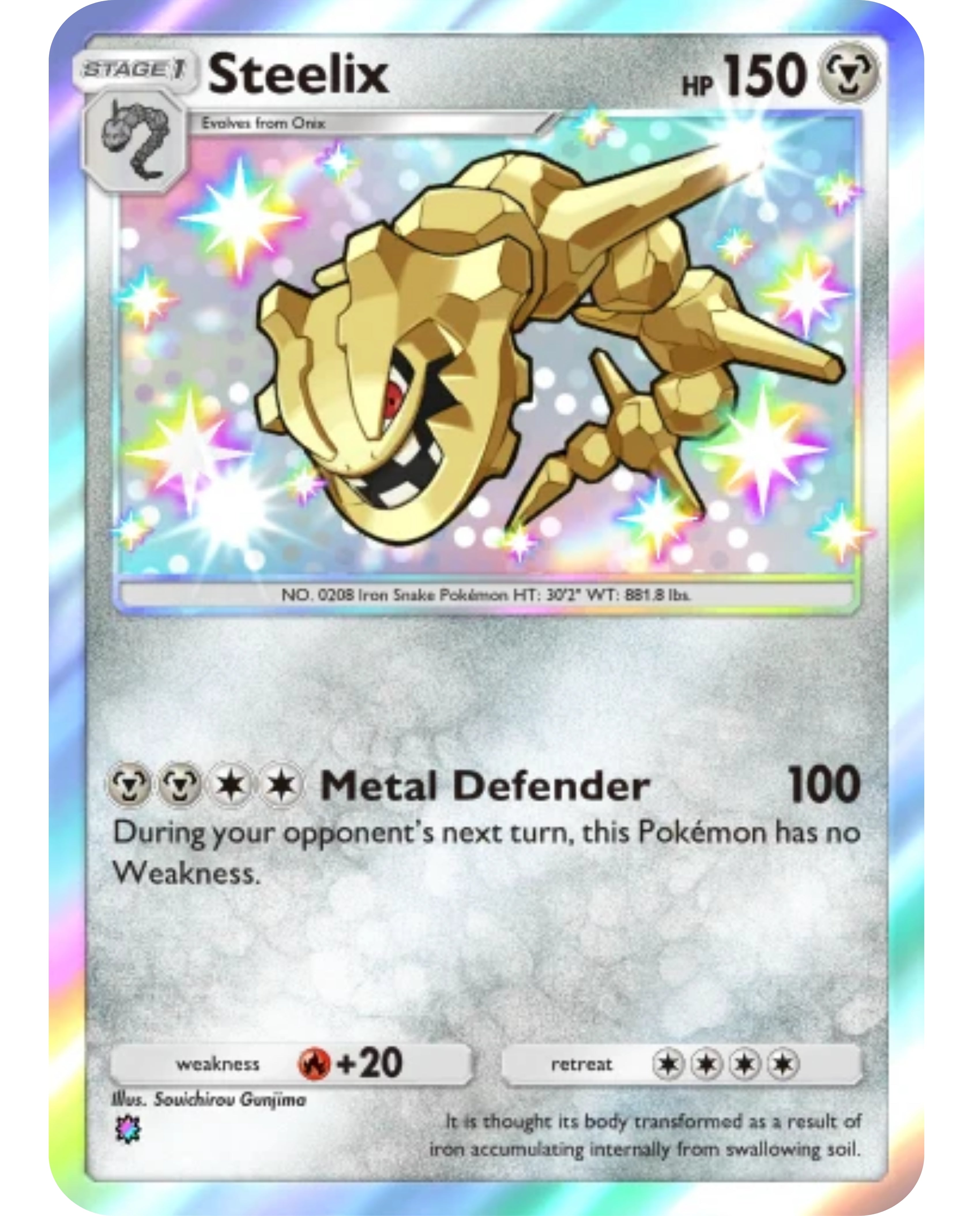 [ESP | ENG | 中文] ⭐️ 1 Star Shiny - Steelix | Pokémon TCG Pocket Trading.