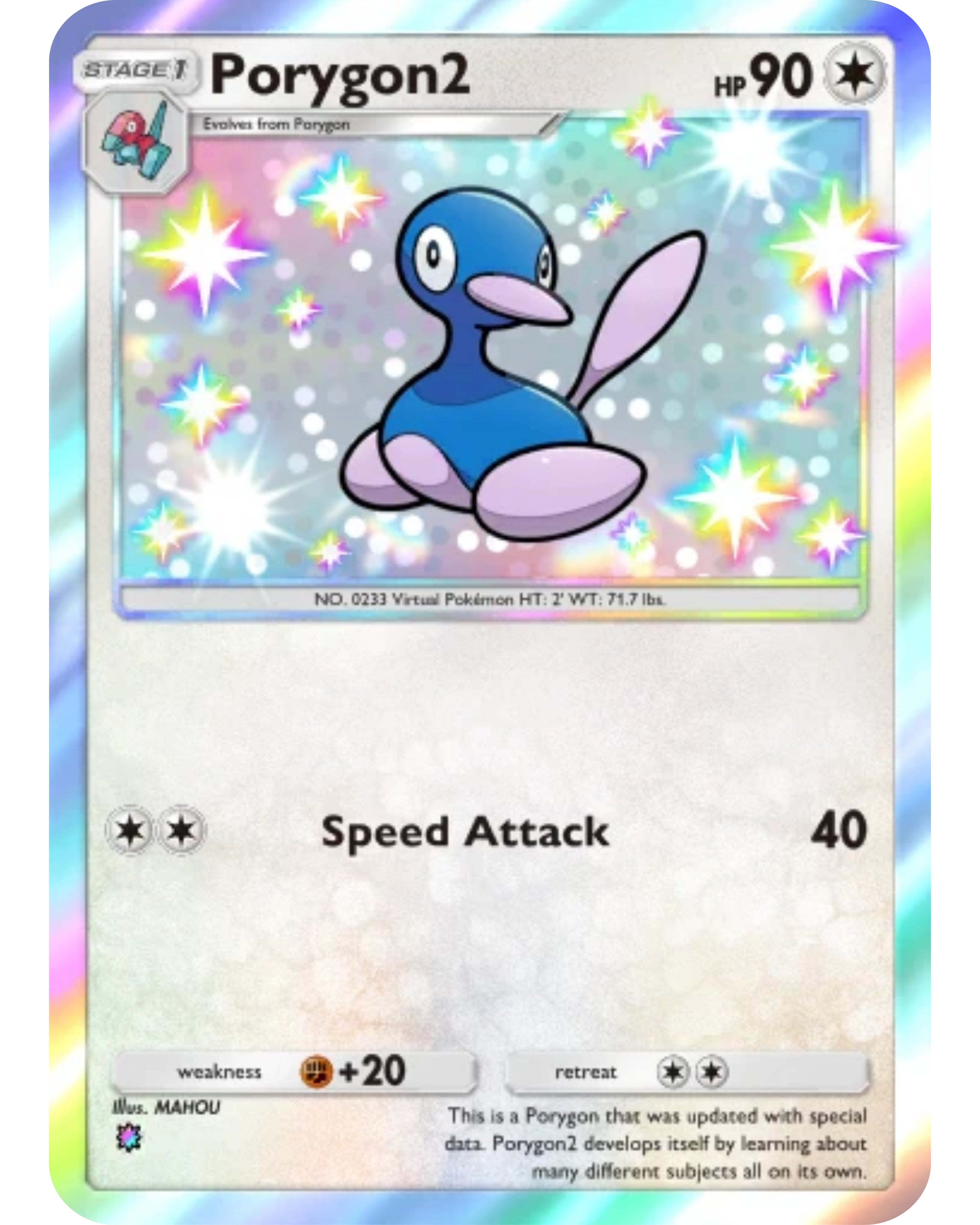 [ESP | ENG | 中文] ⭐️ 1 Star Shiny - Porygon 2 | Pokémon TCG Pocket Trading.