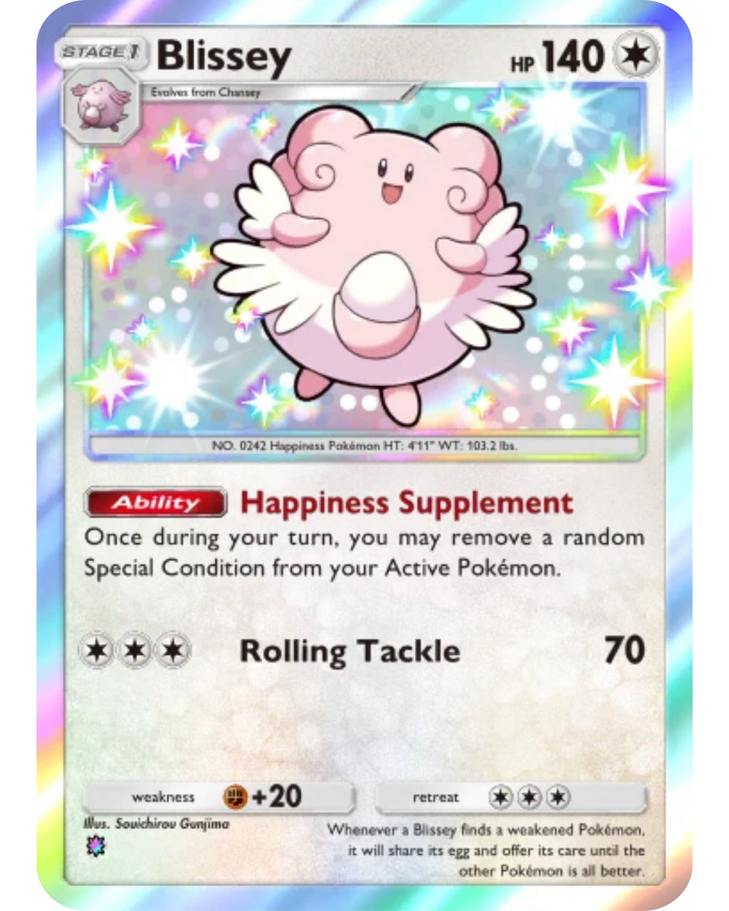 [ESP | ENG | 中文] ⭐️ 1 Star Shiny - Blissey | Pokémon TCG Pocket Trading.