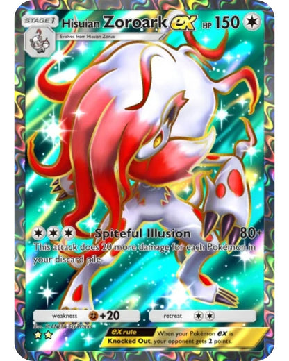 [ESP | ENG | 中文] ⭐️⭐️ 2 Star - Hisuian Zoroark Ex | Pokémon TCG Pocket Trading.