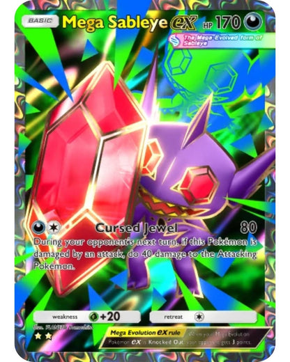 [ESP | ENG | 中文] ⭐️⭐️ 2 Star - Mega Sableye Ex | Pokémon TCG Pocket Trading.