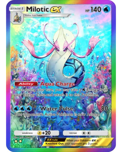 [ESP | ENG | 中文] ⭐️⭐️ 2 Star - Milotic Ex Rainbow | Pokémon TCG Pocket Trading.
