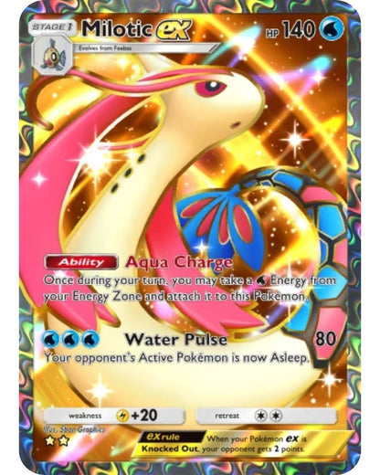 [ESP | ENG | 中文] ⭐️⭐️ 2 Star - Milotic ex Full Art | Pokémon TCG Pocket Trading.